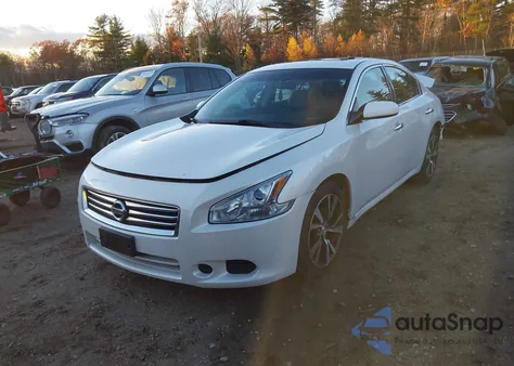 2014 Nissan Maxima 3.5 S z USA, uszkodzony, nr VIN 1N4AA5AP3EC446780